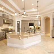 Traditional Gray Kitchen