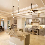 Traditional Gray Kitchen