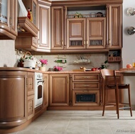 Traditional Light Wood Kitchen