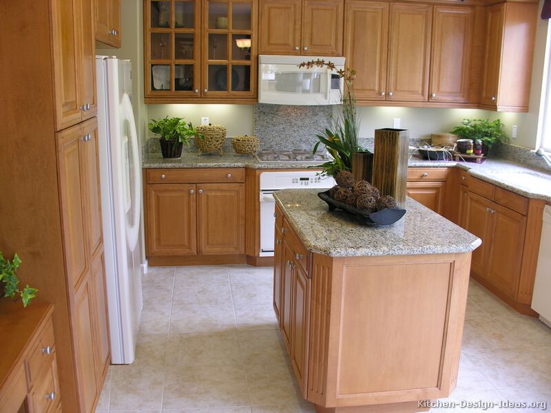 Pictures of Kitchens - Traditional - Light Wood Kitchen Cabinets (Page 2)