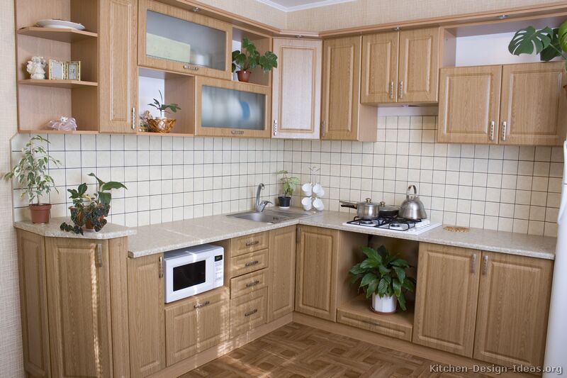 Pictures of Kitchens - Traditional - Light Wood Kitchen Cabinets (Page 3)