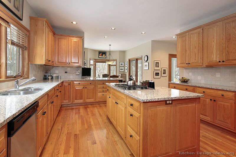 Pictures of Kitchens - Traditional - Light Wood Kitchen Cabinets (Page 4)