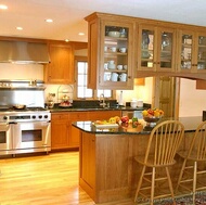 Traditional Light Wood Kitchen