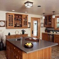 Arts and Crafts Style Kitchen