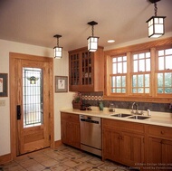 Arts and Crafts Style Kitchen