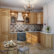 Traditional Light Wood Kitchen