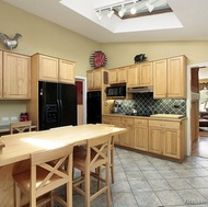 Traditional Light Wood Kitchen