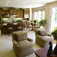 Traditional Medium Wood (Brown) Kitchen