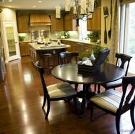 Traditional Medium Wood (Brown) Kitchen