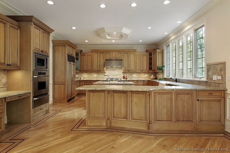 Pictures of Kitchens - Traditional - Medium Wood Cabinets, Brown