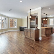 Traditional Medium Wood (Brown) Kitchen