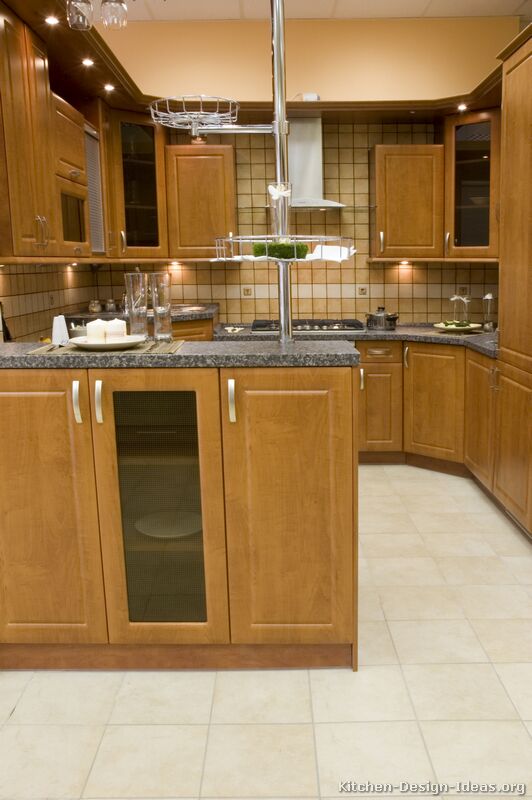 Pictures of Kitchens - Traditional - Medium Wood Cabinets, Brown