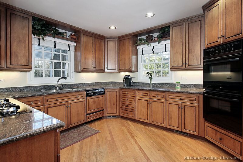 Pictures of Kitchens - Traditional - Medium Wood Cabinets, Brown (Page 2)