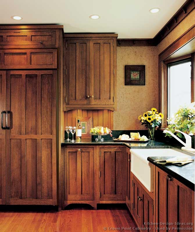 Pictures of Kitchens - Traditional - Medium Wood Cabinets, Brown