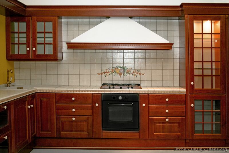 Cherry Wood Kitchen Cabinets