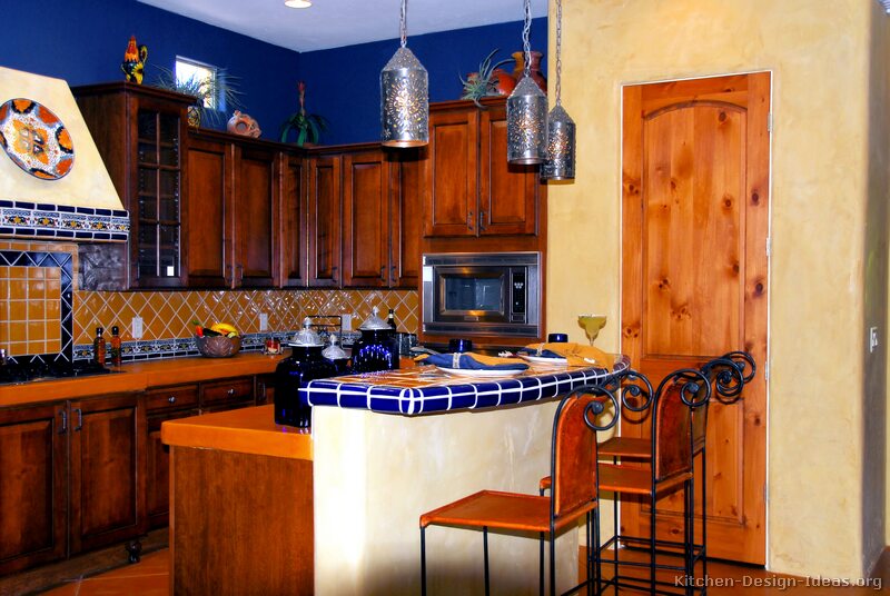 mexican inspired kitchen