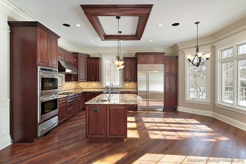 Pictures Of Kitchens Traditional Medium Wood Kitchens Cherry