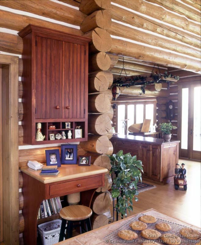 Log Home Kitchens - Pictures & Design Ideas