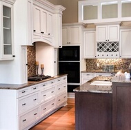 Traditional Two-Tone Kitchen