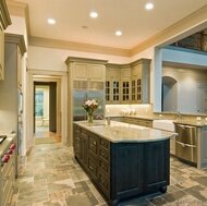 Traditional Two-Tone Kitchen