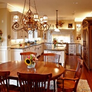 Traditional Two-Tone Kitchen