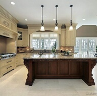 Traditional Two-Tone Kitchen