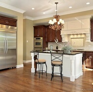 Traditional Two-Tone Kitchen