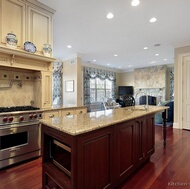 Traditional Two-Tone Kitchen