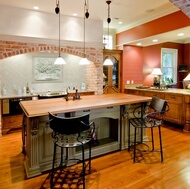 Traditional Two-Tone Kitchen