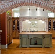 Traditional Two-Tone Kitchen