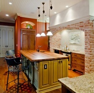 Traditional Two-Tone Kitchen