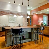 Traditional Two-Tone Kitchen