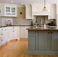 Traditional Two-Tone Kitchen