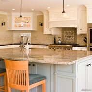 Traditional Two-Tone Kitchen