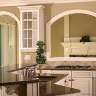 Traditional Two-Tone Kitchen