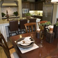 Traditional Two-Tone Kitchen