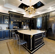 Traditional Two-Tone Kitchen