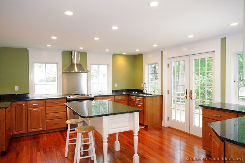 Pictures Of Kitchens Traditional Two Tone Kitchen Cabinets