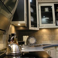 Traditional Black Kitchen