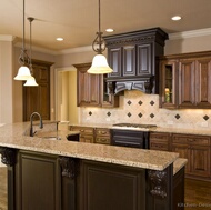 Traditional Two-Tone Kitchen