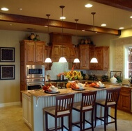 Traditional Two-Tone Kitchen