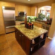 Traditional Two-Tone Kitchen