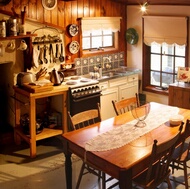 Traditional Two-Tone Kitchen