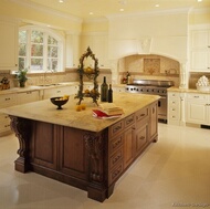 Traditional Two-Tone Kitchen