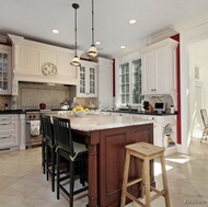 Traditional White Kitchen