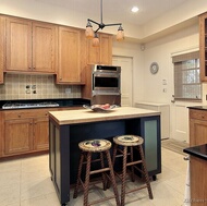 Traditional Two-Tone Kitchen