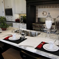 Traditional Black Kitchen