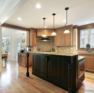 Traditional Two-Tone Kitchen