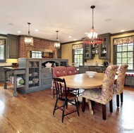 Traditional Gray Kitchen