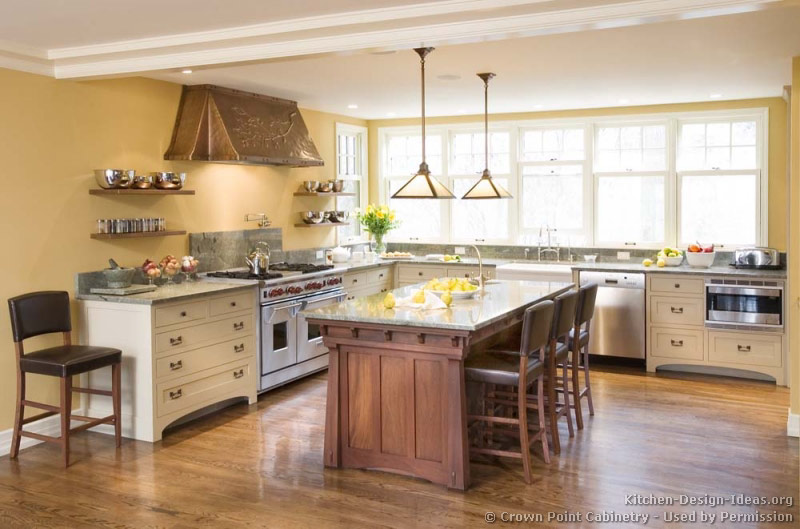 mission style kitchens - designs and photos